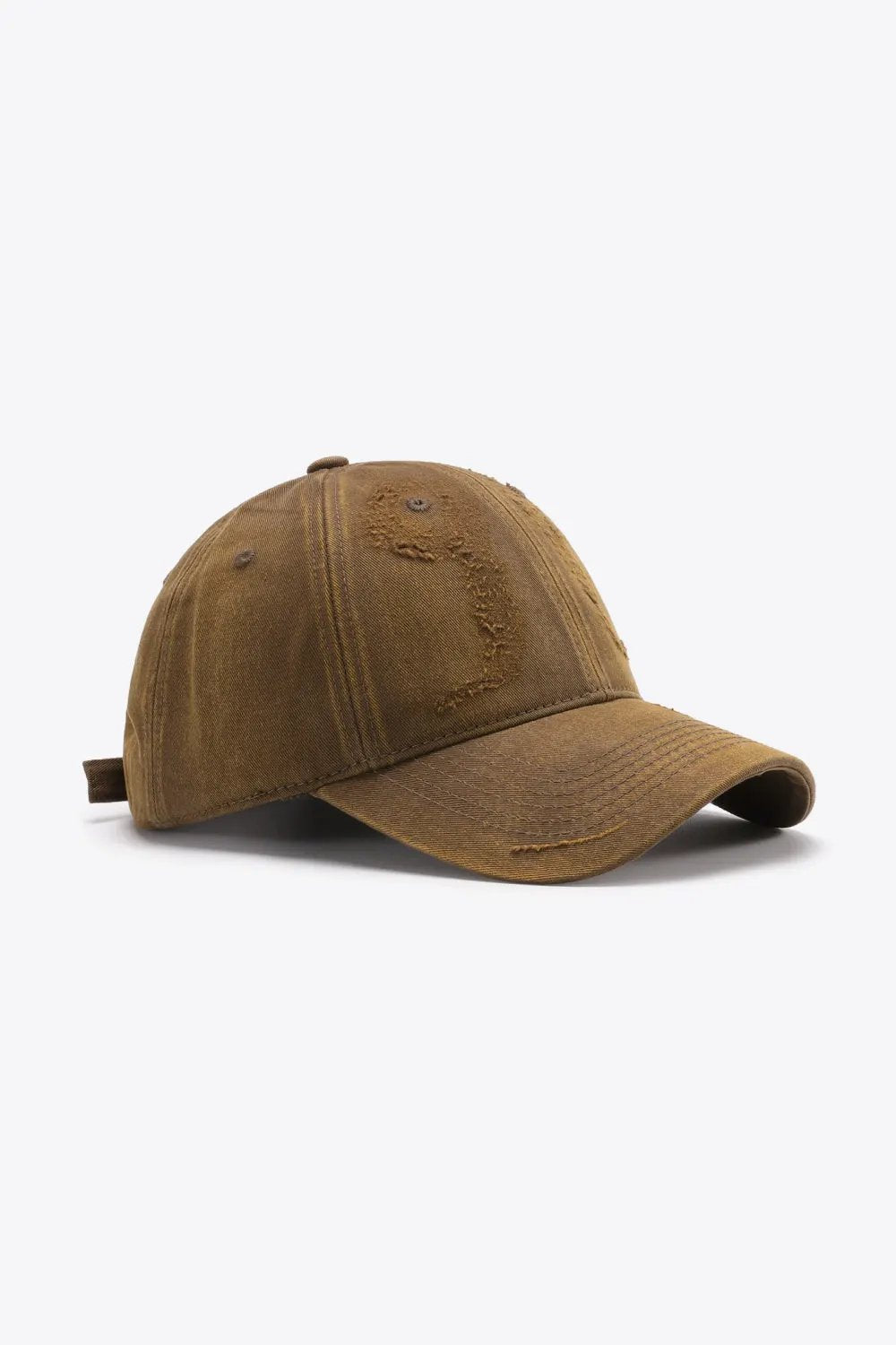 Distressed Adjustable Baseball Cap by Partner Label
