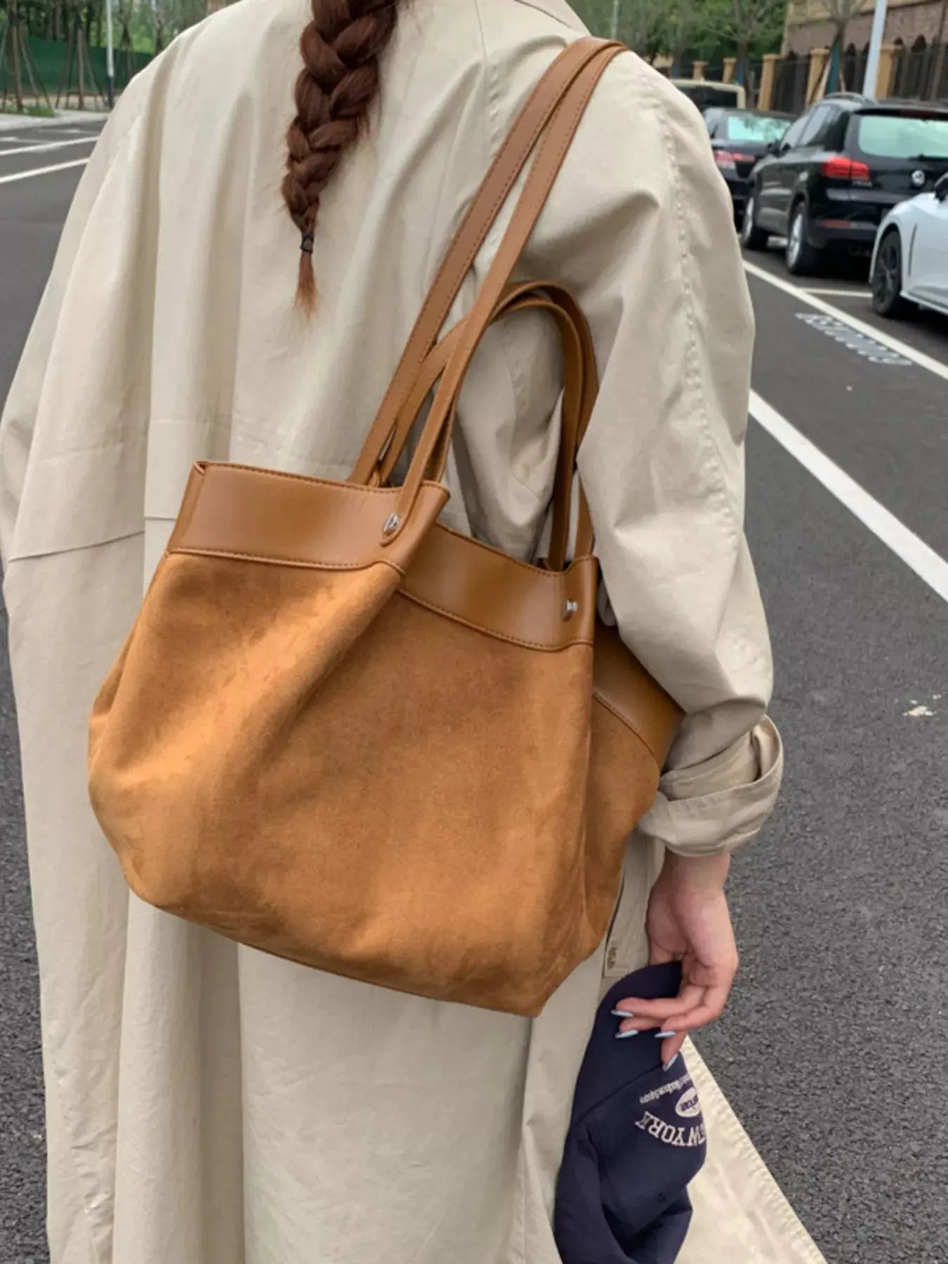Lightweight Classic Color Tote Bag by Partner Label