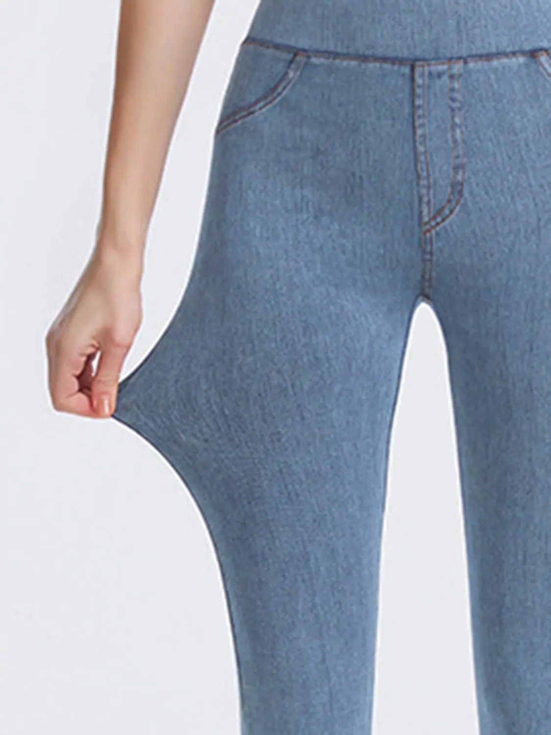 Wide Waistband Sports Leggings by Partner Label