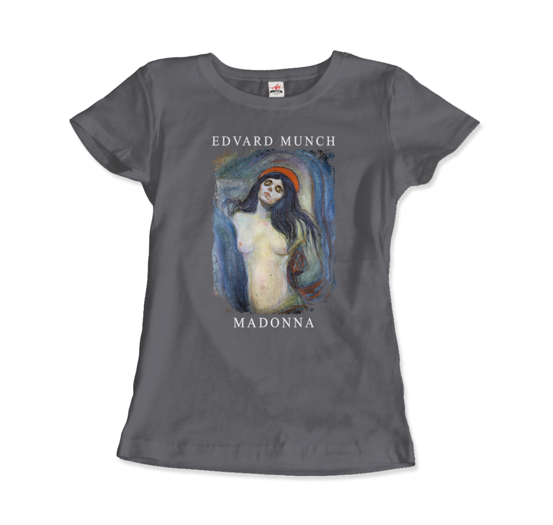 Edvard Munch Madonna, 1894 artwork t-shirt by Art-O-Rama Shop
