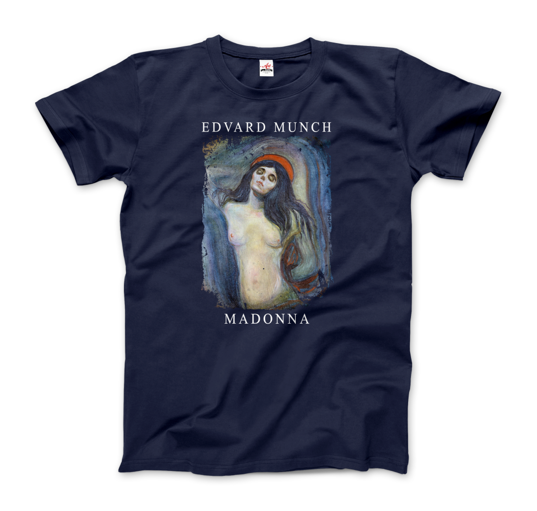 Edvard Munch Madonna, 1894 artwork t-shirt by Art-O-Rama Shop