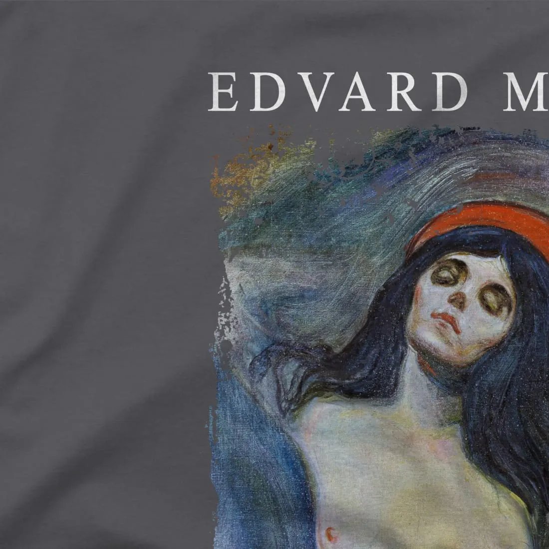 Edvard Munch Madonna, 1894 artwork t-shirt by Art-O-Rama Shop