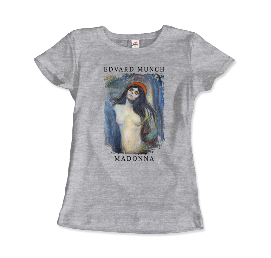 Edvard Munch Madonna, 1894 artwork t-shirt by Art-O-Rama Shop