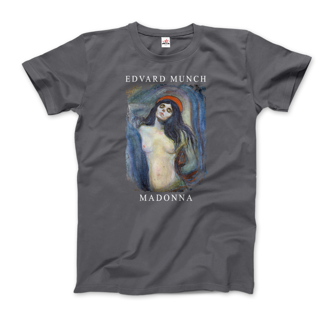 Edvard Munch Madonna, 1894 artwork t-shirt by Art-O-Rama Shop