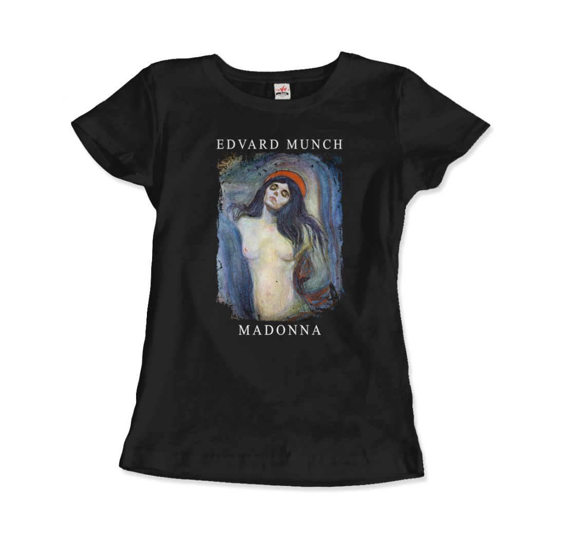 Edvard Munch Madonna, 1894 artwork t-shirt by Art-O-Rama Shop