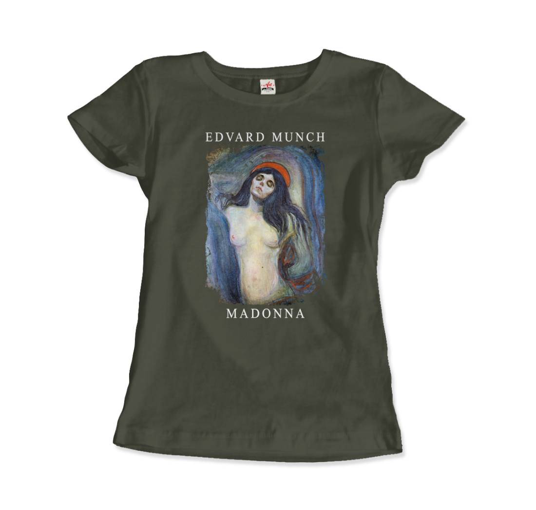 Edvard Munch Madonna, 1894 artwork t-shirt by Art-O-Rama Shop