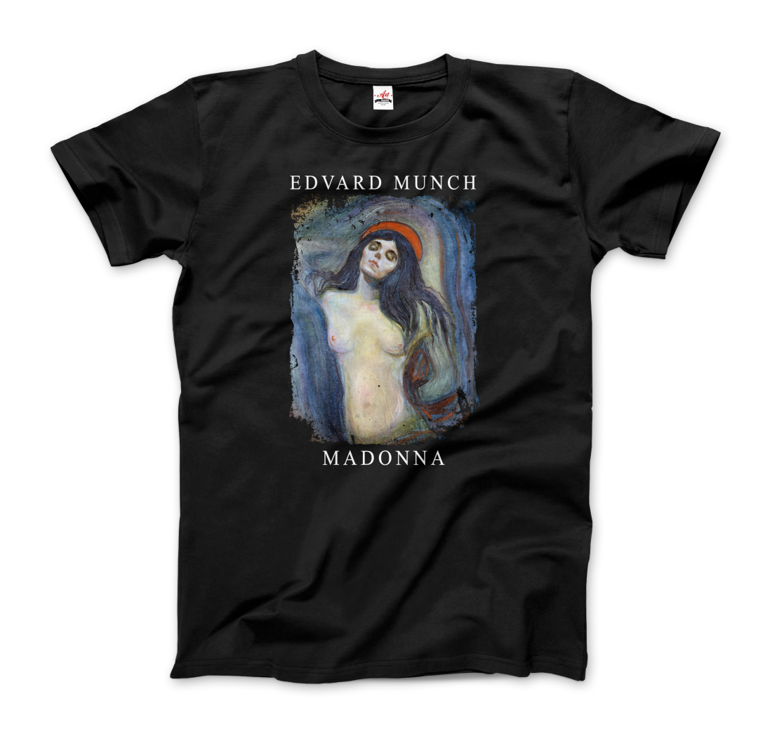 Edvard Munch Madonna, 1894 artwork t-shirt by Art-O-Rama Shop