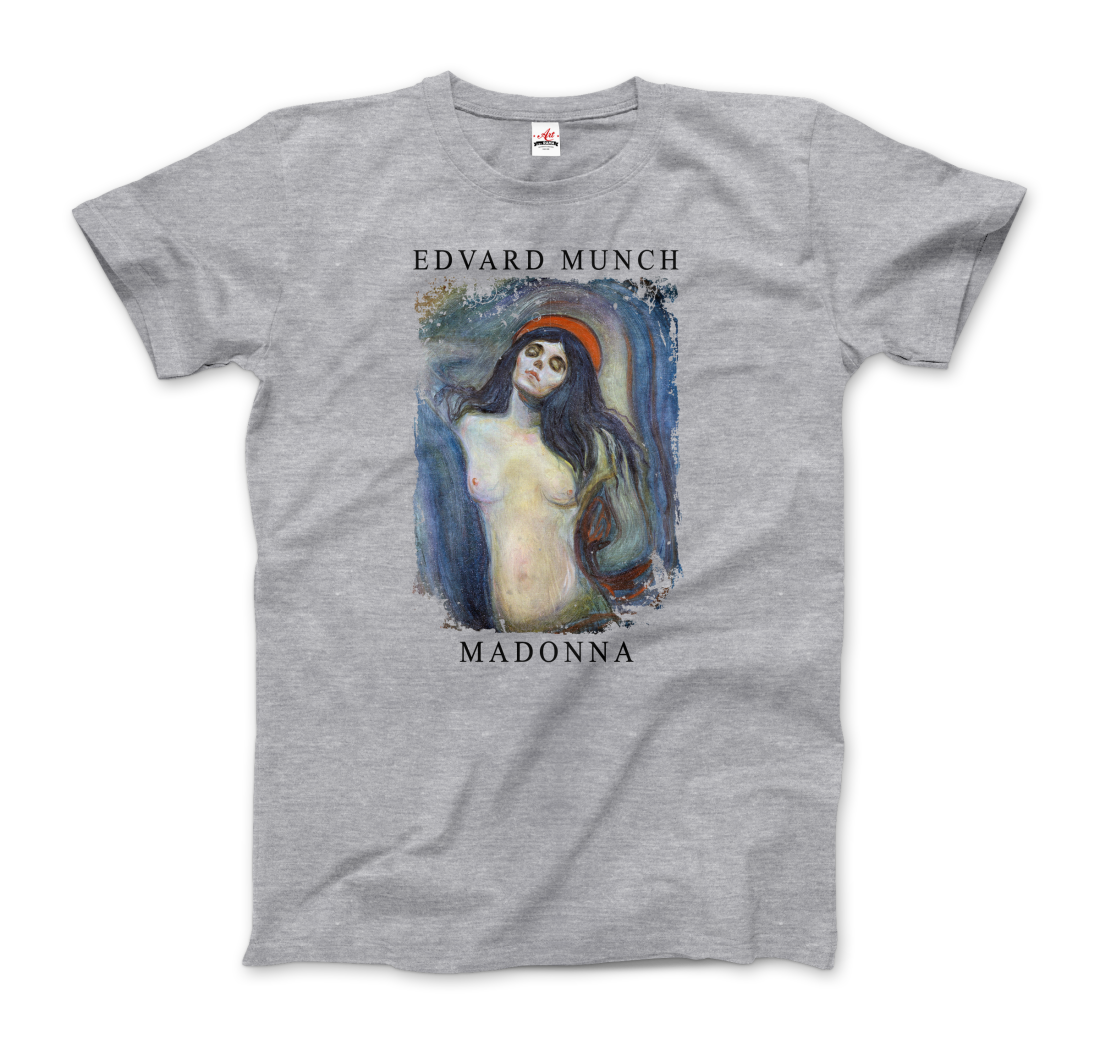 Edvard Munch Madonna, 1894 artwork t-shirt by Art-O-Rama Shop