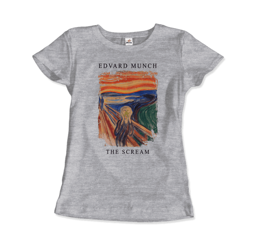 Edvard Munch the Scream, 1893 artwork t-shirt by Art-O-Rama Shop