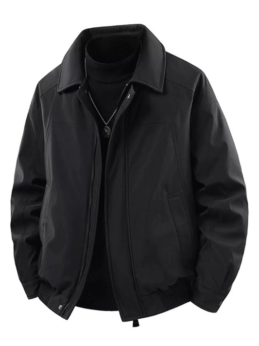Men's Zip Up Casual Jacket by Partner Label