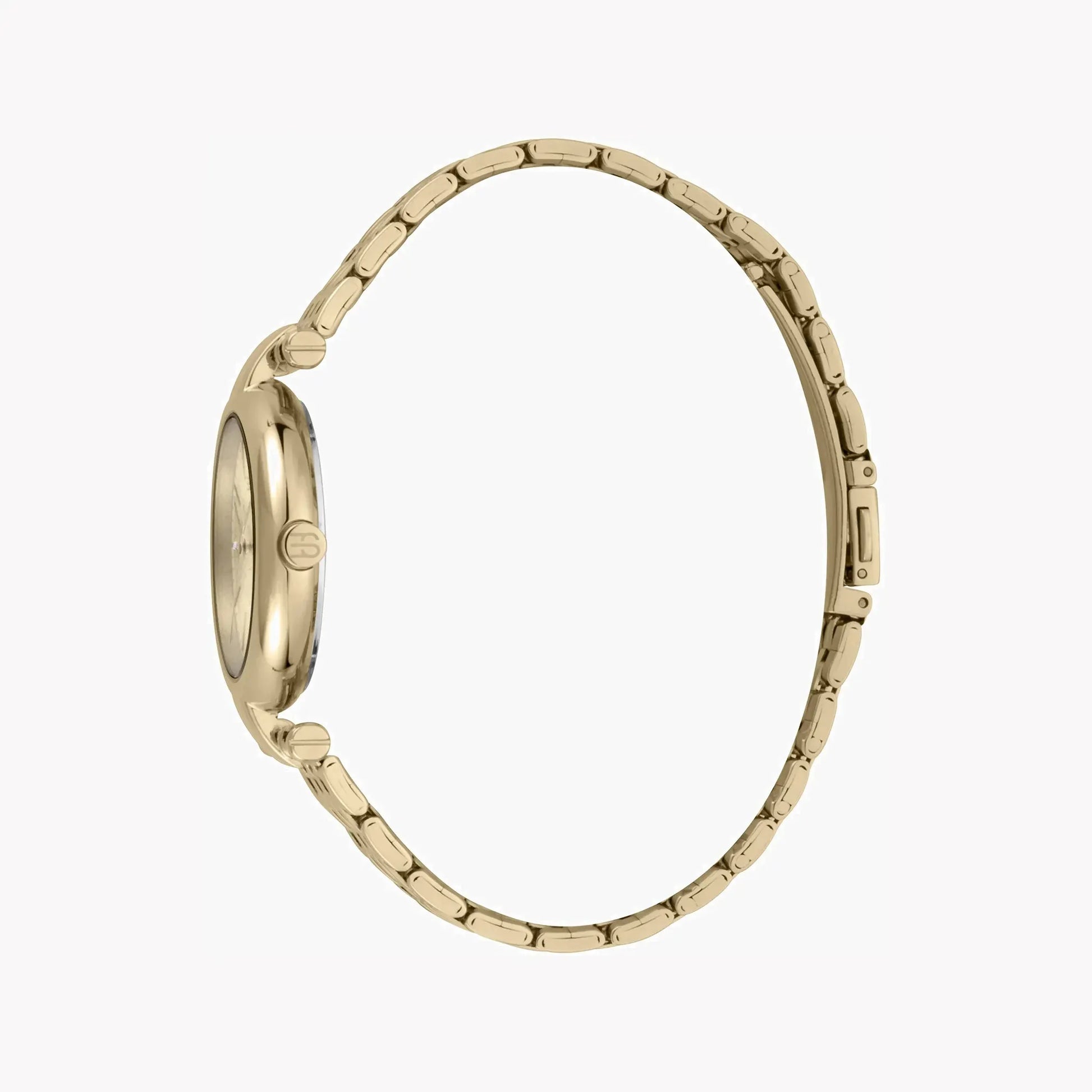 Esprit Women's Gold Stainless Steel Watch, Champagne Dial | Es1l049m0055 by ESPRIT