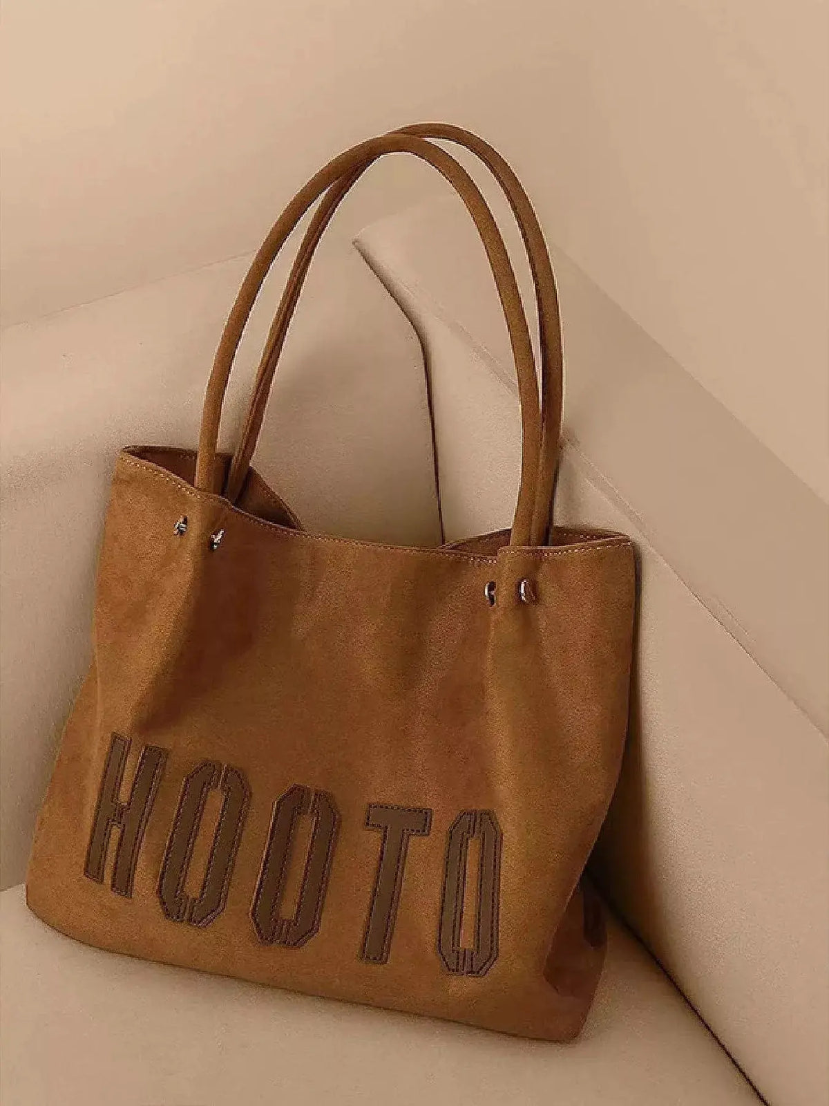 Lightweight Letter Tote Bag by Partner Label