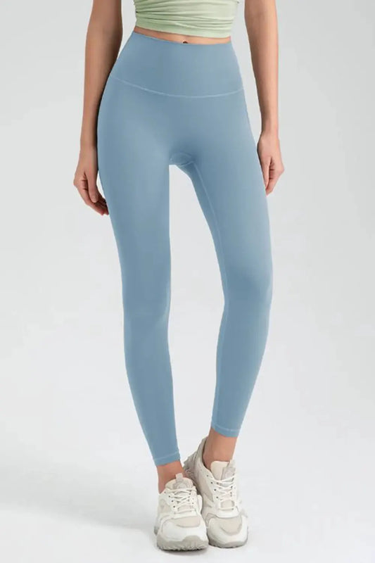 Wide Waistband High Waist Sport Leggings by Partner Label