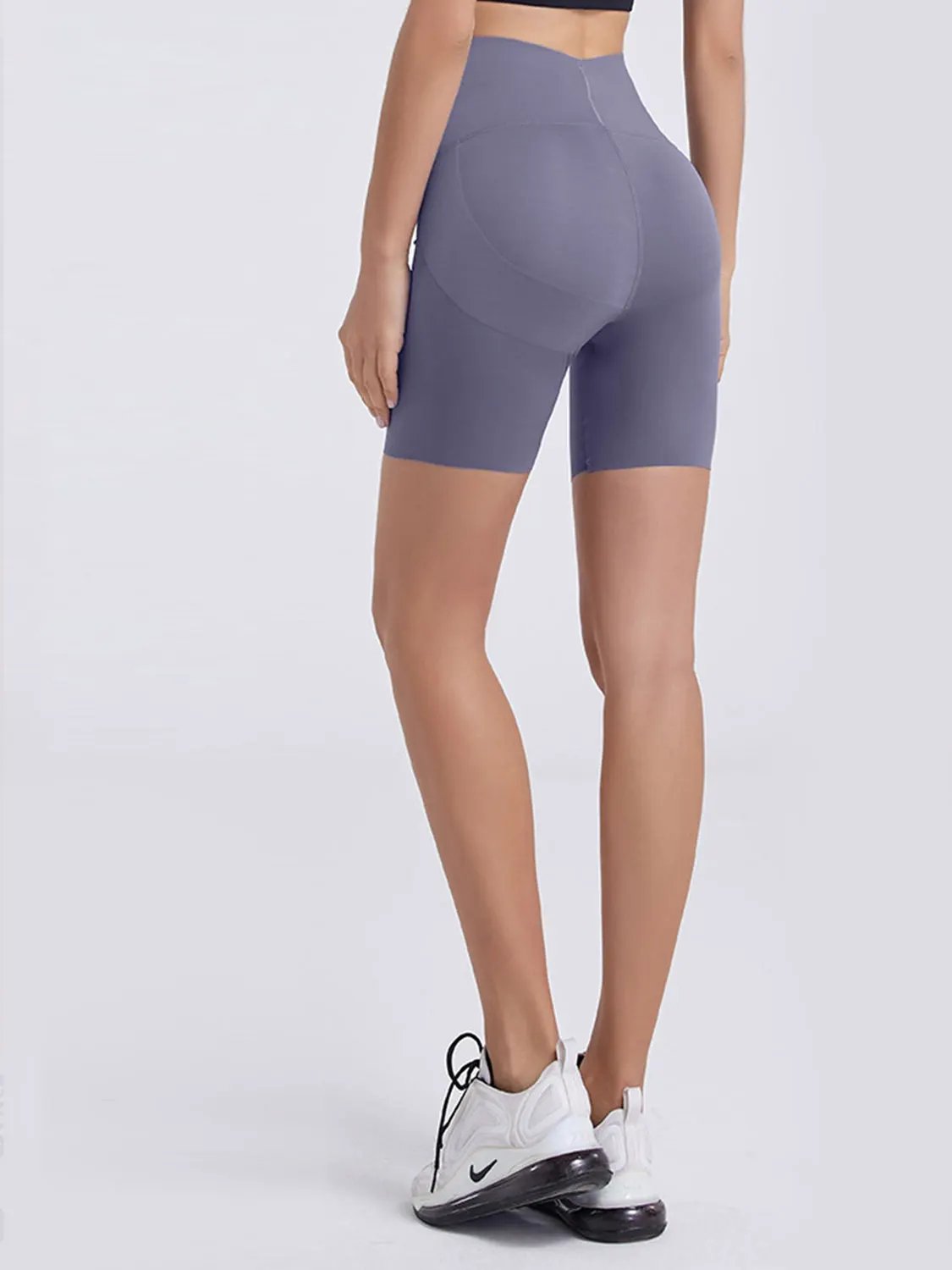 Wide Waistband Sports Shorts by Partner Label