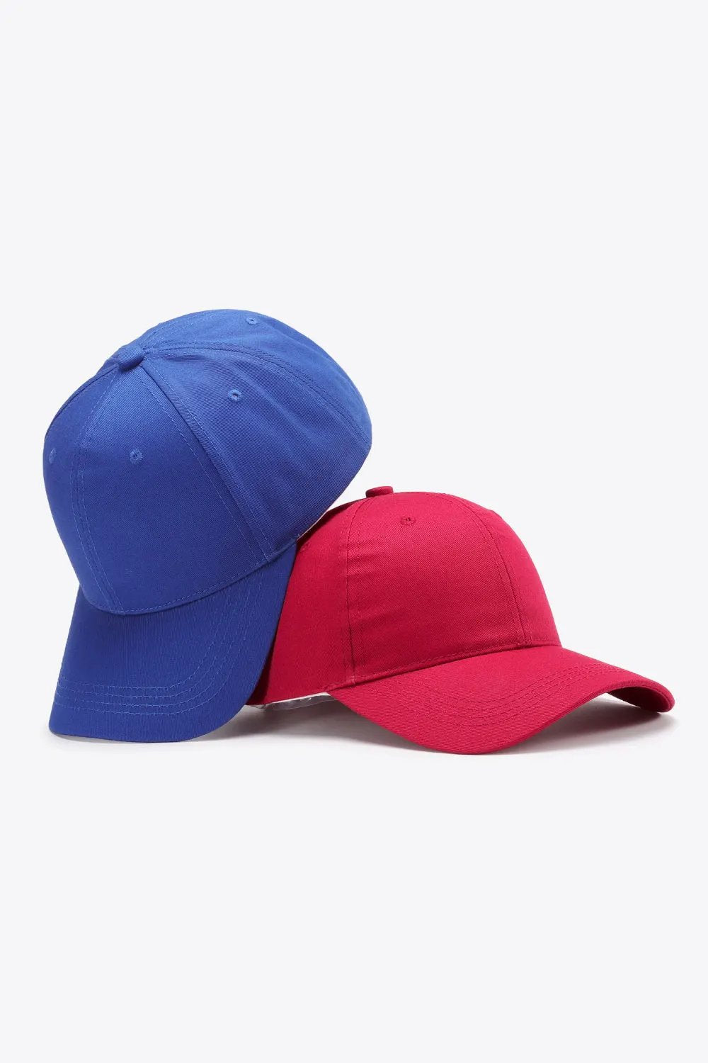 Plain Adjustable Cotton Baseball Cap by Partner Label