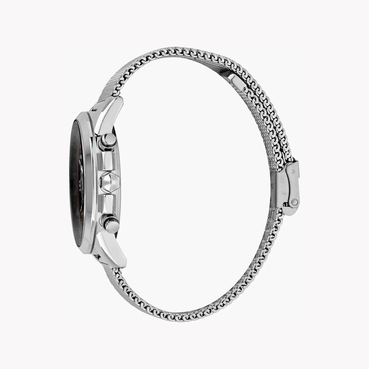 Just Cavalli Men's Silver Watch, Black Dial | Jc1g175m0055 by JUST CAVALLI