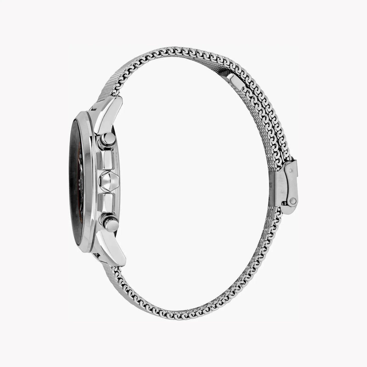 Just Cavalli Men's Silver Watch, Black Dial | Jc1g175m0055 by JUST CAVALLI