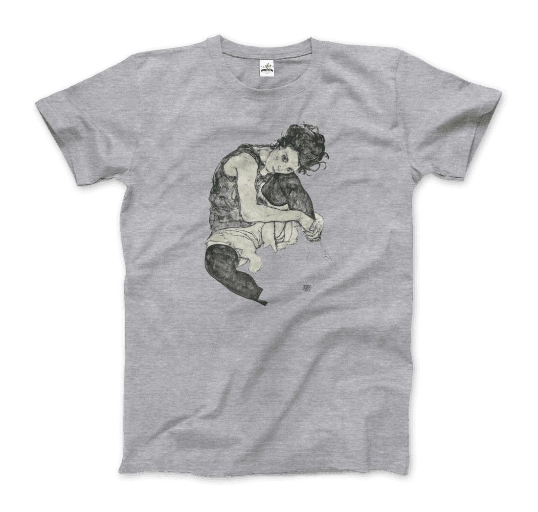 Egon Schiele Zeichnungen I (Drawings 1) 1917 art t-shirt by Art-O-Rama Shop