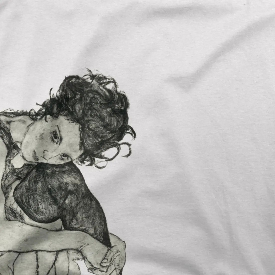 Egon Schiele Zeichnungen I (Drawings 1) 1917 art t-shirt by Art-O-Rama Shop