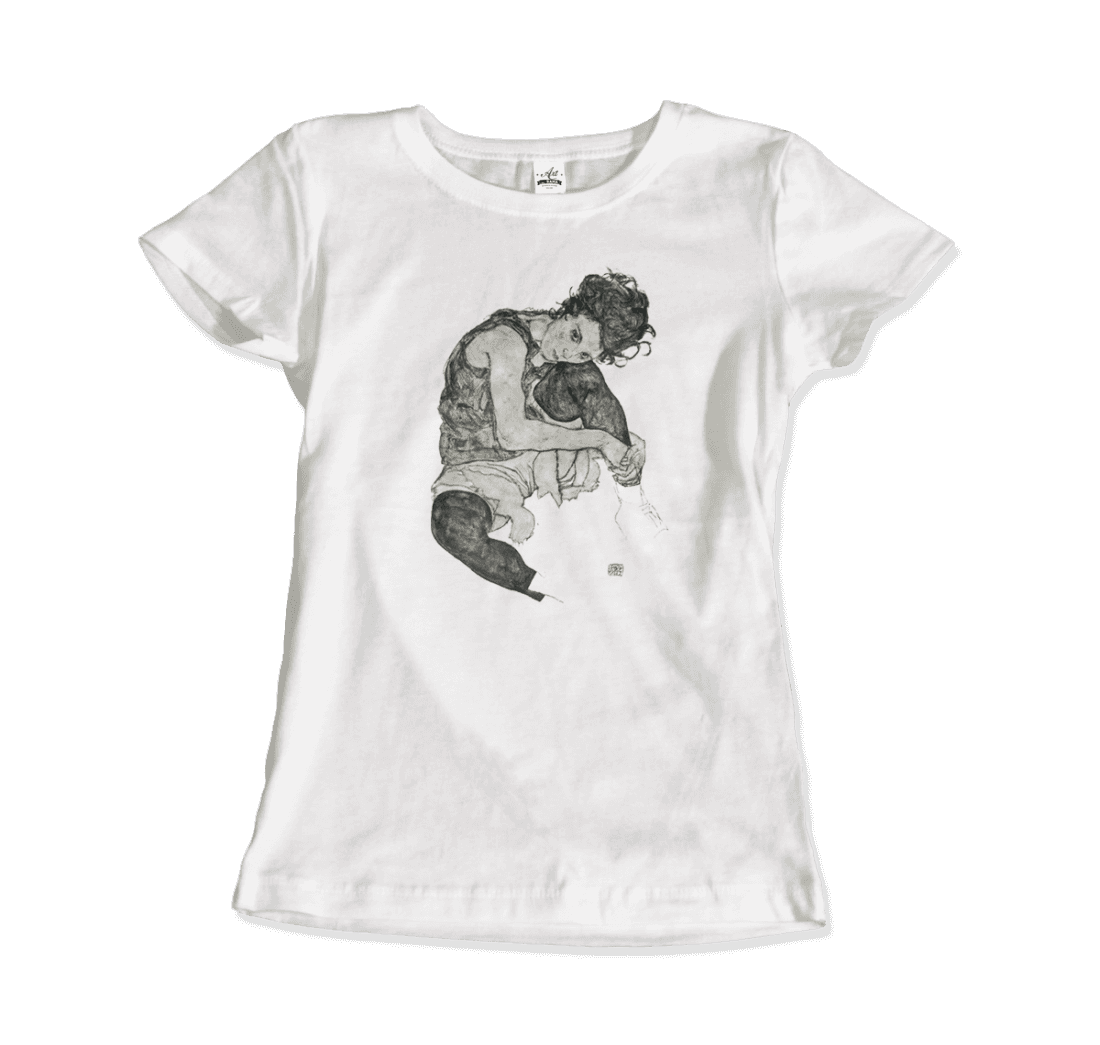 Egon Schiele Zeichnungen I (Drawings 1) 1917 art t-shirt by Art-O-Rama Shop