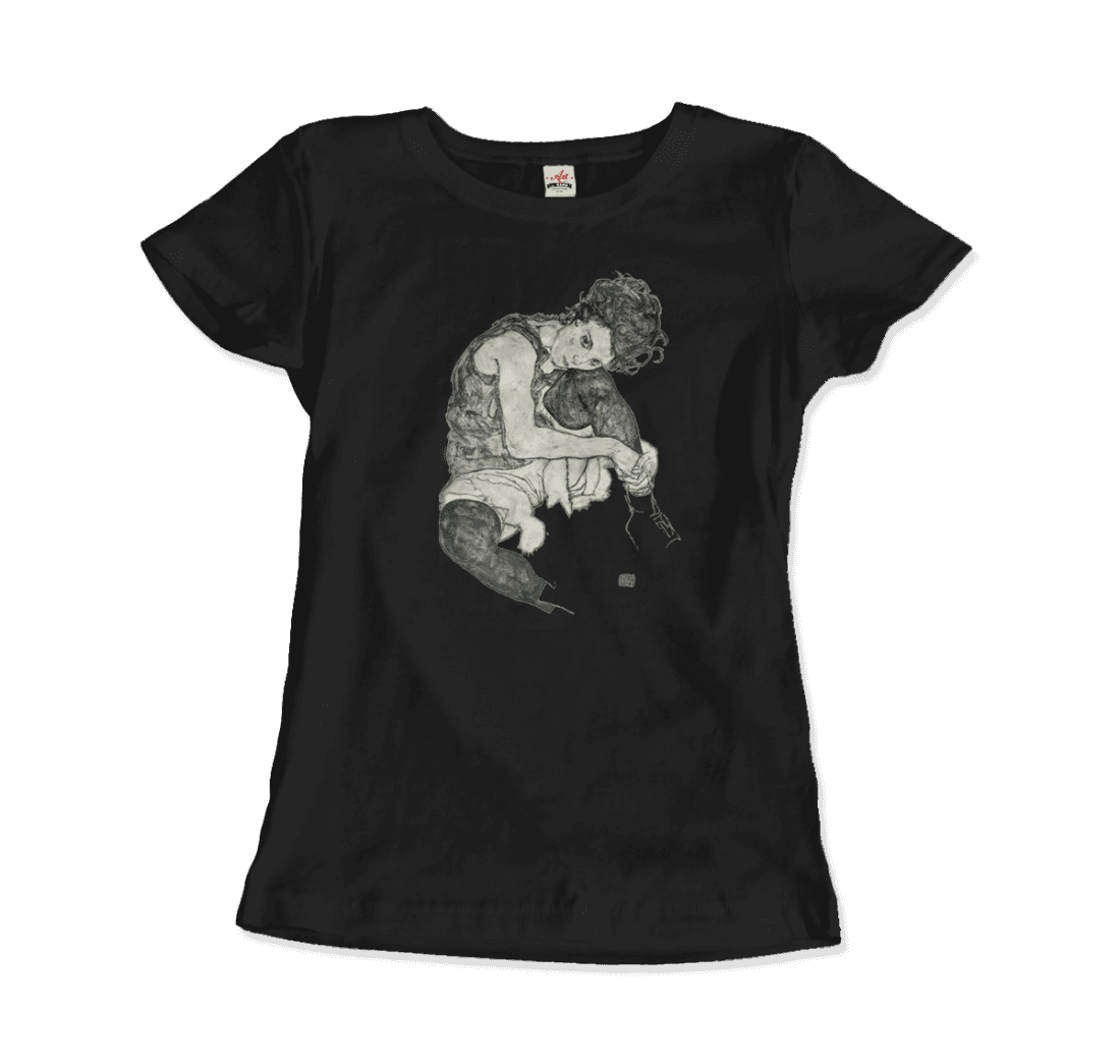 Egon Schiele Zeichnungen I (Drawings 1) 1917 art t-shirt by Art-O-Rama Shop