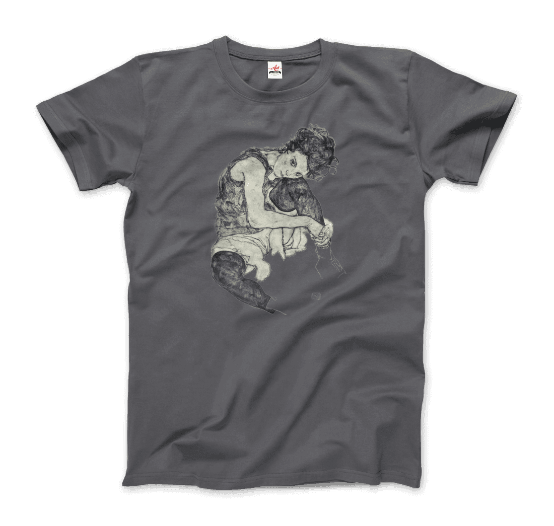 Egon Schiele Zeichnungen I (Drawings 1) 1917 art t-shirt by Art-O-Rama Shop