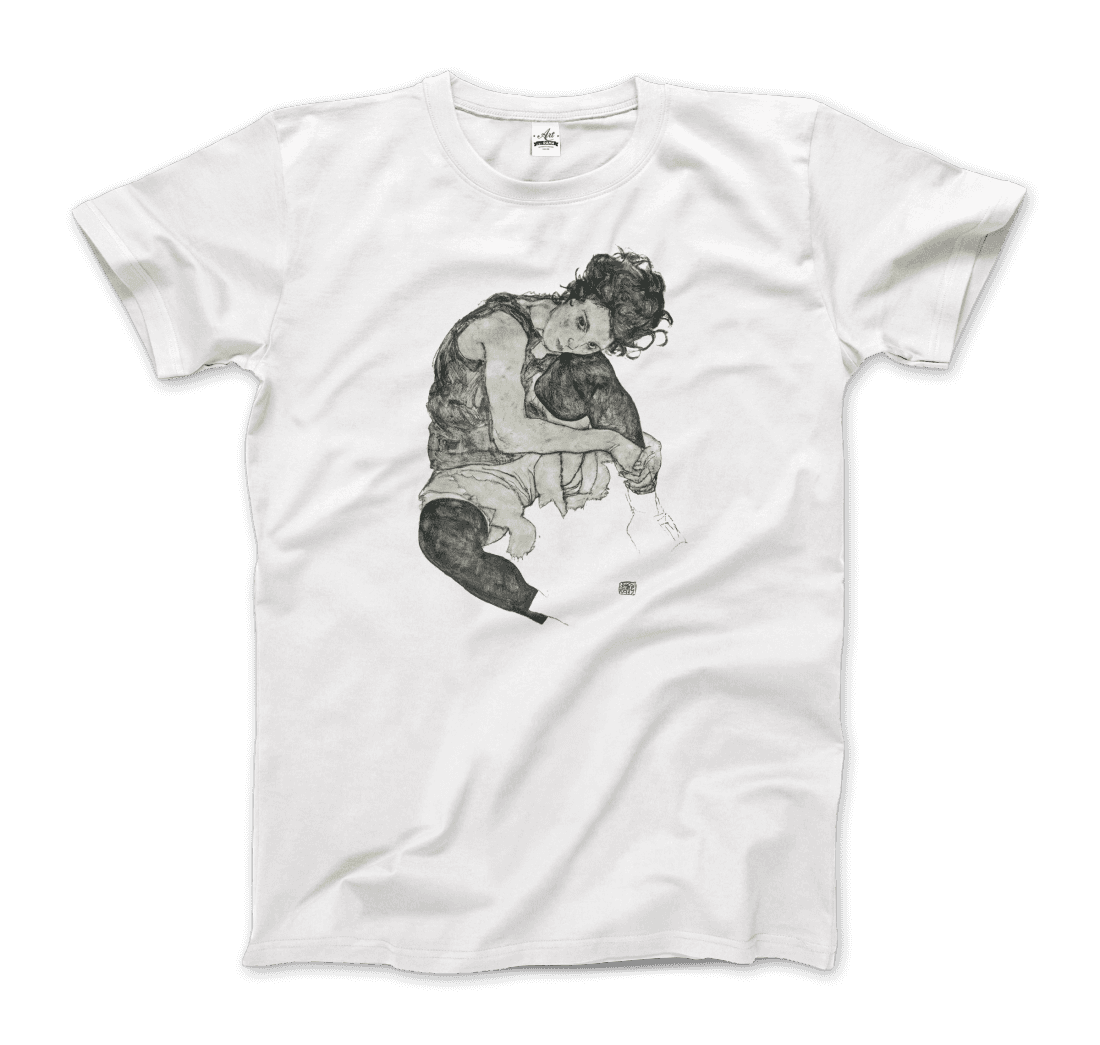 Egon Schiele Zeichnungen I (Drawings 1) 1917 art t-shirt by Art-O-Rama Shop