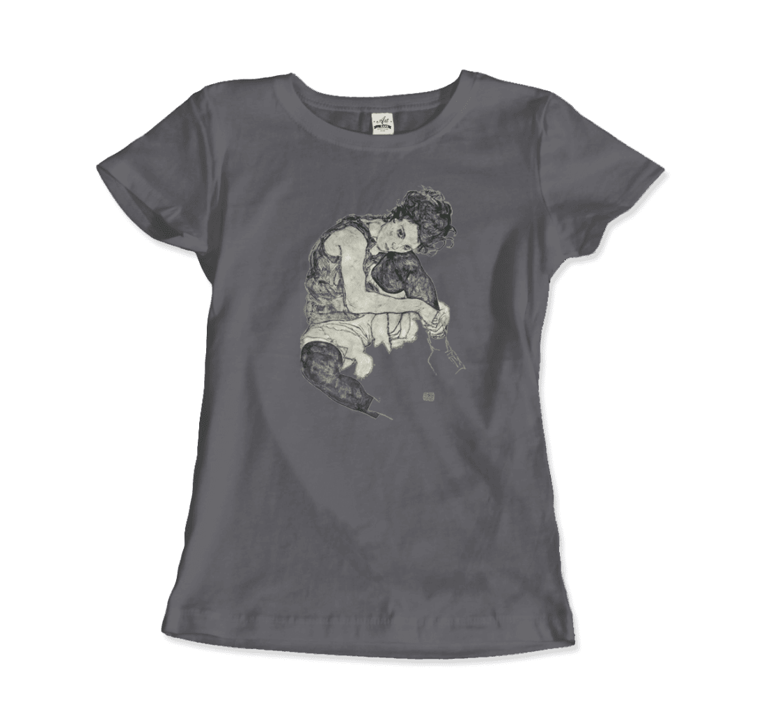 Egon Schiele Zeichnungen I (Drawings 1) 1917 art t-shirt by Art-O-Rama Shop