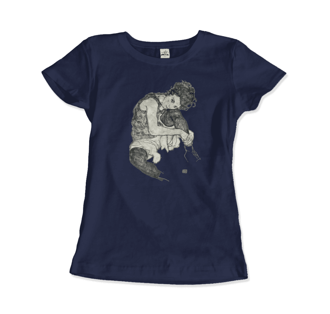 Egon Schiele Zeichnungen I (Drawings 1) 1917 art t-shirt by Art-O-Rama Shop