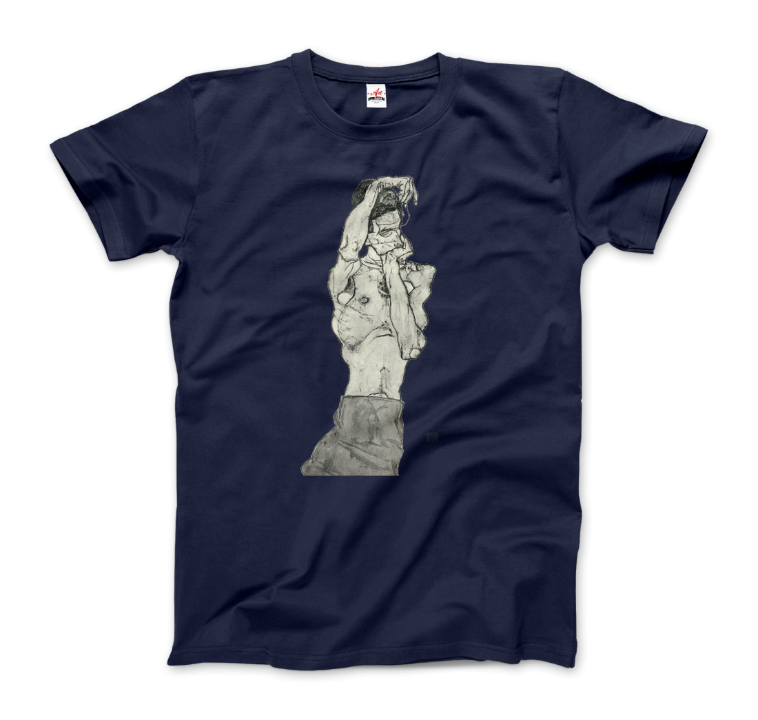 Egon Schiele Zeichnungen II (Drawings 2) 1914 art t-shirt by Art-O-Rama Shop