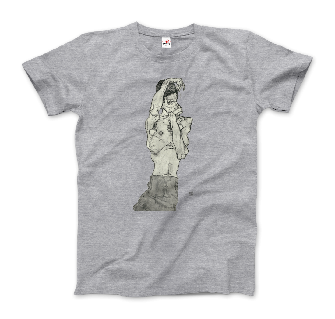 Egon Schiele Zeichnungen II (Drawings 2) 1914 art t-shirt by Art-O-Rama Shop