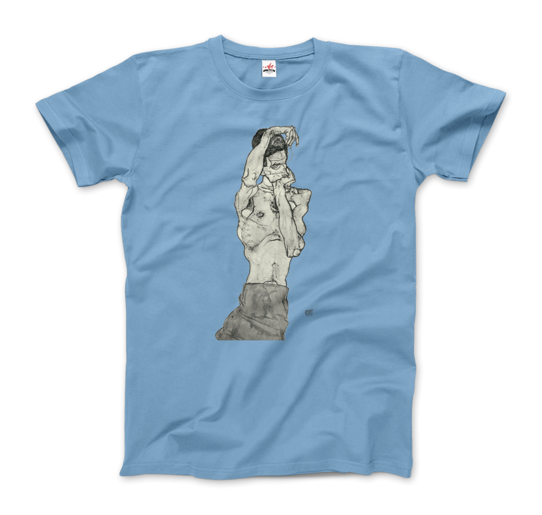 Egon Schiele Zeichnungen II (Drawings 2) 1914 art t-shirt by Art-O-Rama Shop