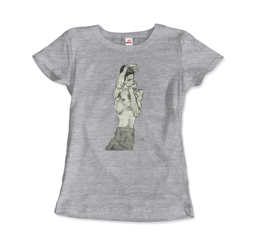 Egon Schiele Zeichnungen II (Drawings 2) 1914 art t-shirt by Art-O-Rama Shop