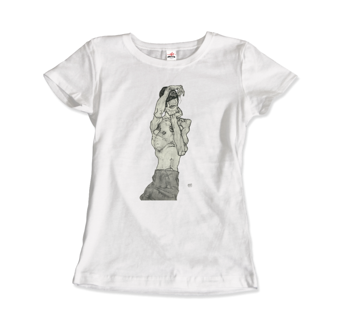 Egon Schiele Zeichnungen II (Drawings 2) 1914 art t-shirt by Art-O-Rama Shop