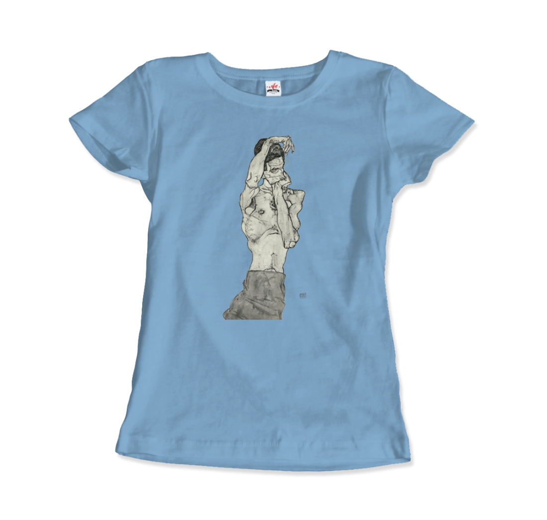 Egon Schiele Zeichnungen II (Drawings 2) 1914 art t-shirt by Art-O-Rama Shop