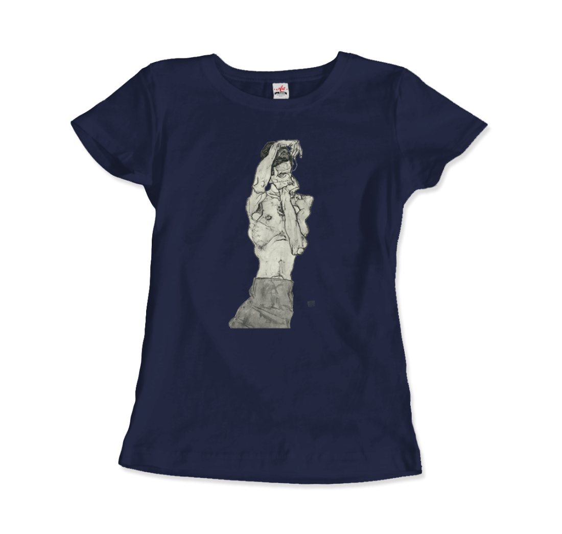 Egon Schiele Zeichnungen II (Drawings 2) 1914 art t-shirt by Art-O-Rama Shop