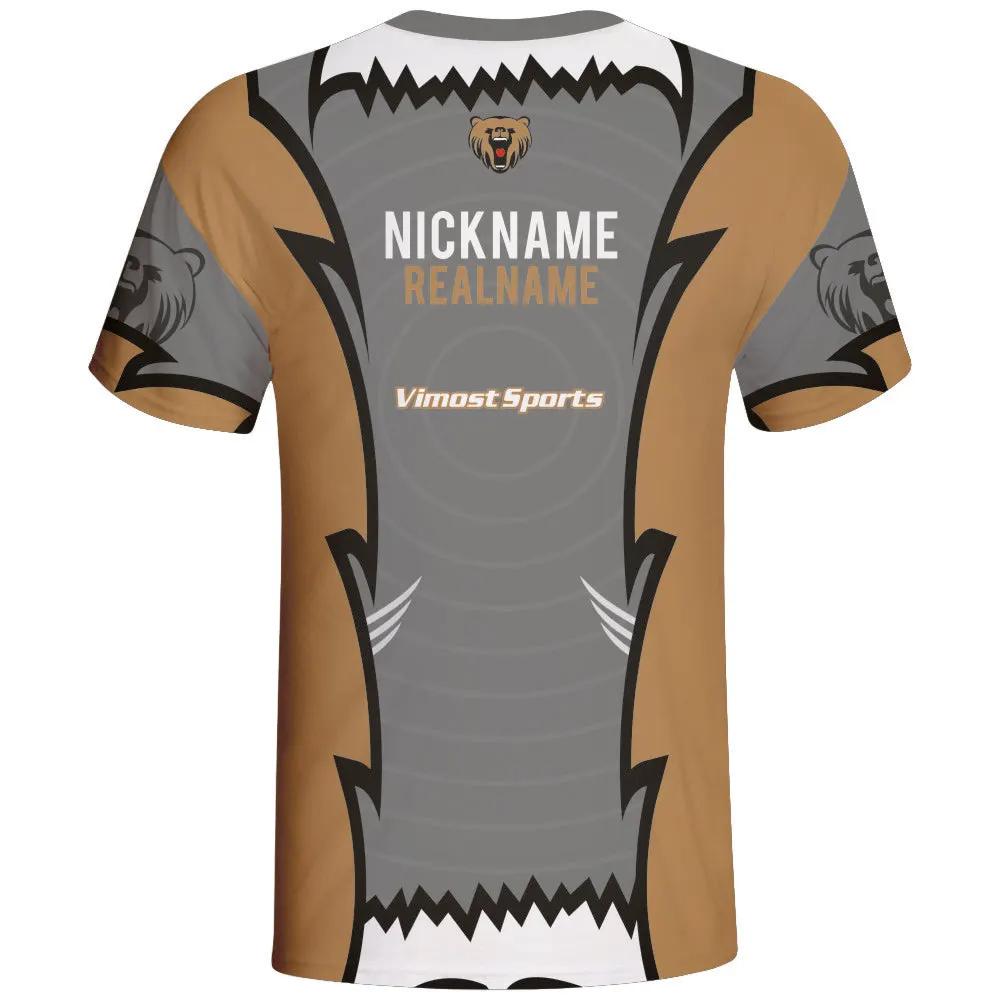Bear Claw Gaming Esports Jersey with Custom Name by Vimost Sportswear