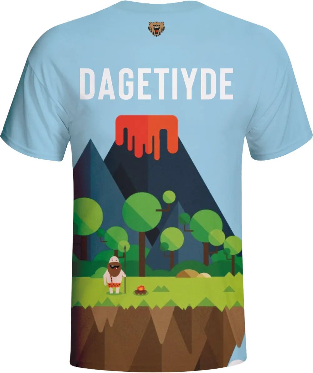 Cartoon Landscape Gaming Esports Jersey with Custom Name by Vimost Sportswear
