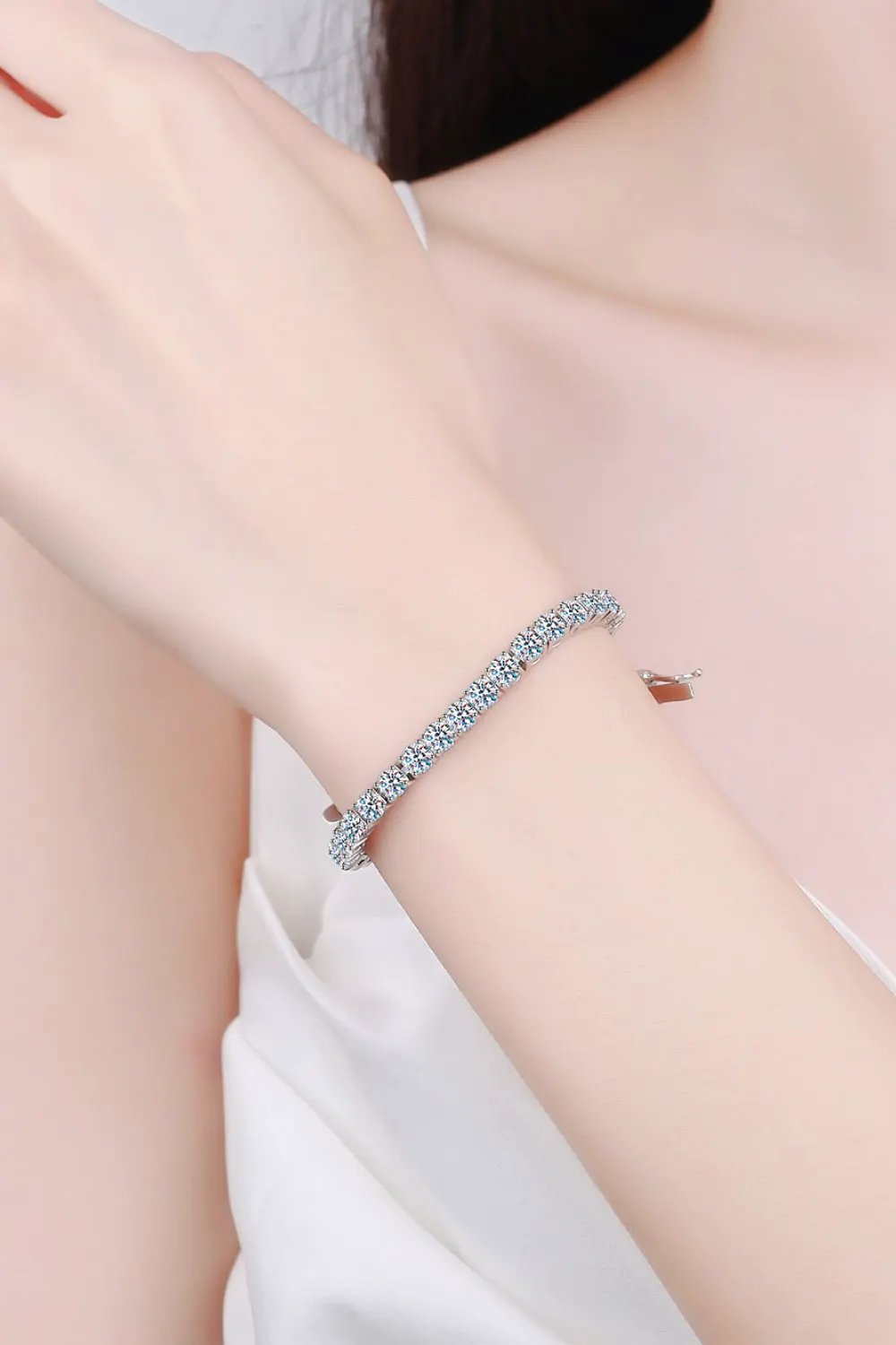 Moissanite Bracelet by Partner Label