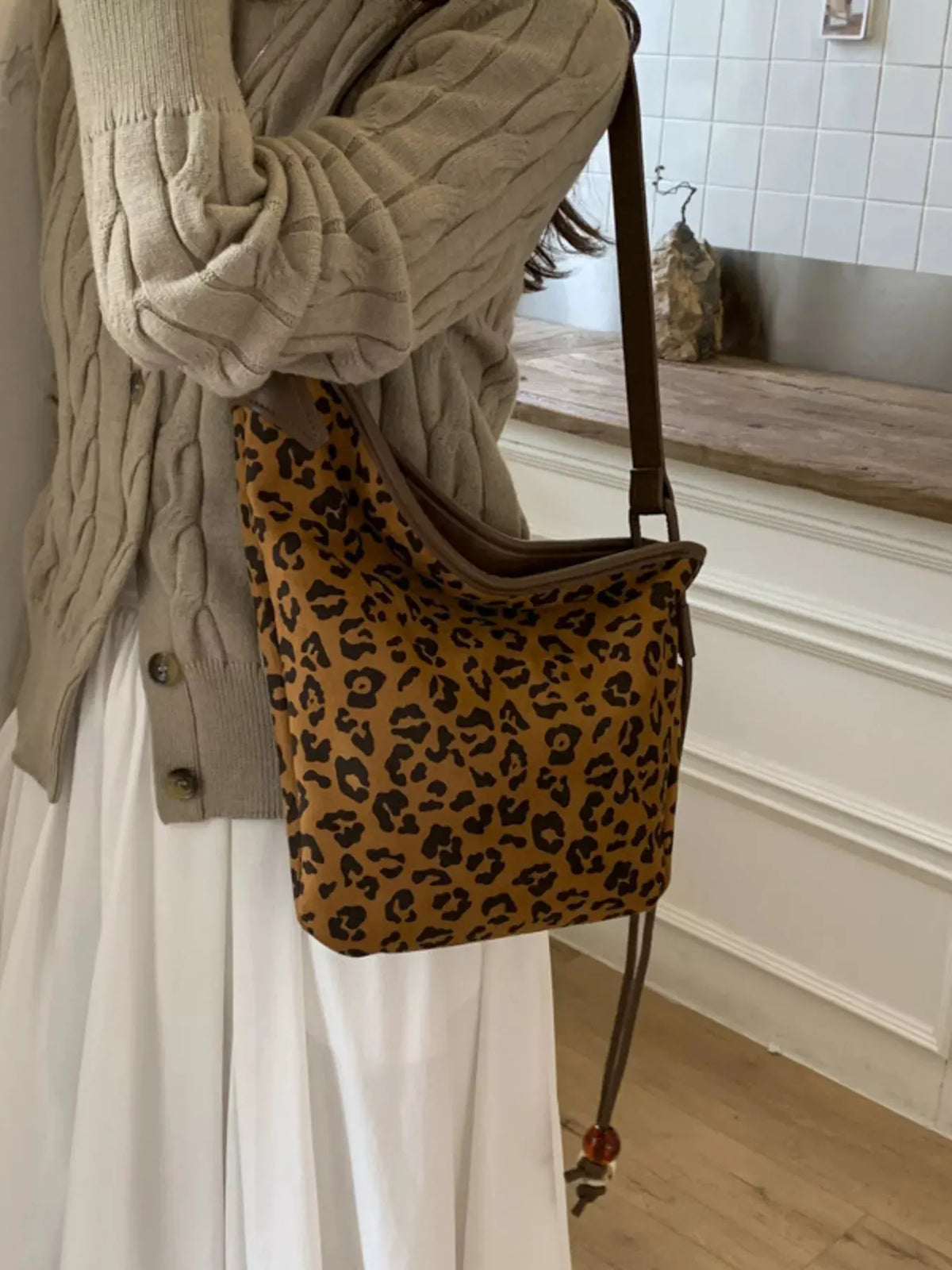 Asymmetrical Lightweight Crossbody Bag by Partner Label