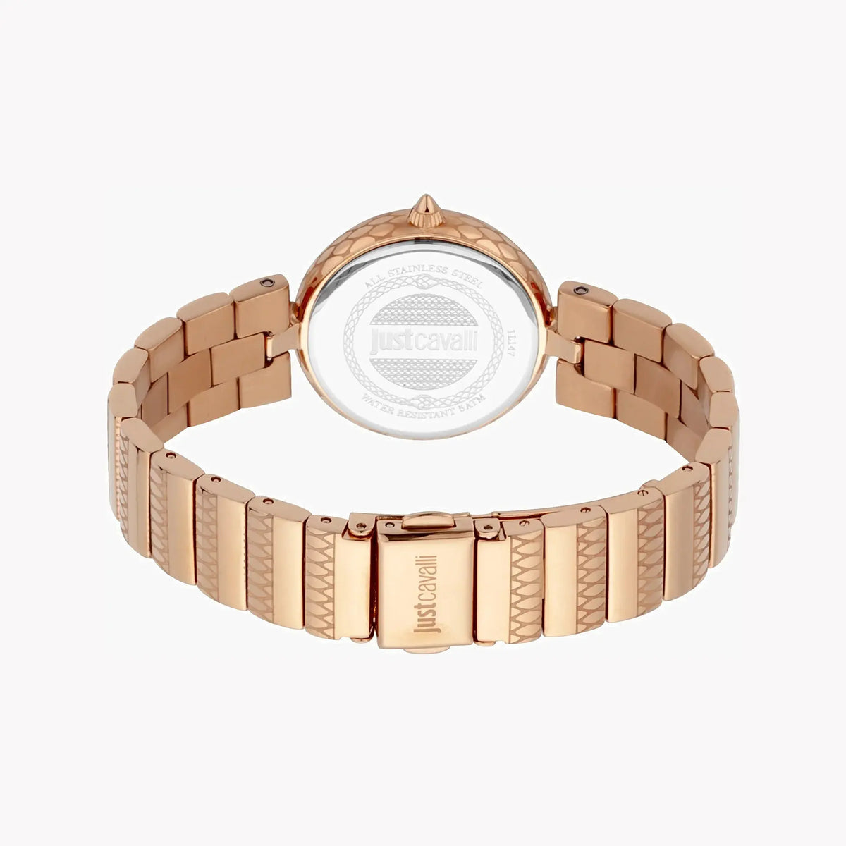 Just Cavalli Women's Rose Gold Watch, Silver Dial | Jc1l147m0075 by JUST CAVALLI