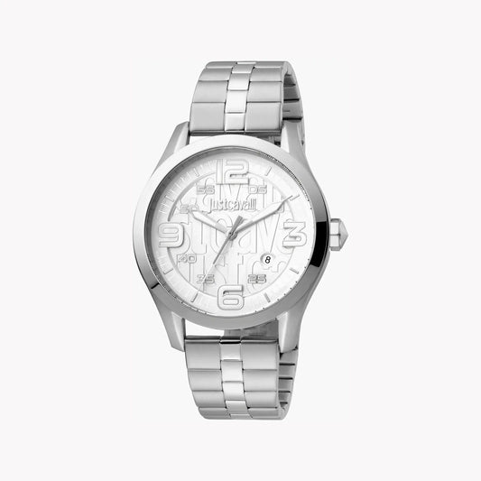 Just Cavalli Men's Silver Watch, Stainless Steel | Jc1g108m0055 by JUST CAVALLI