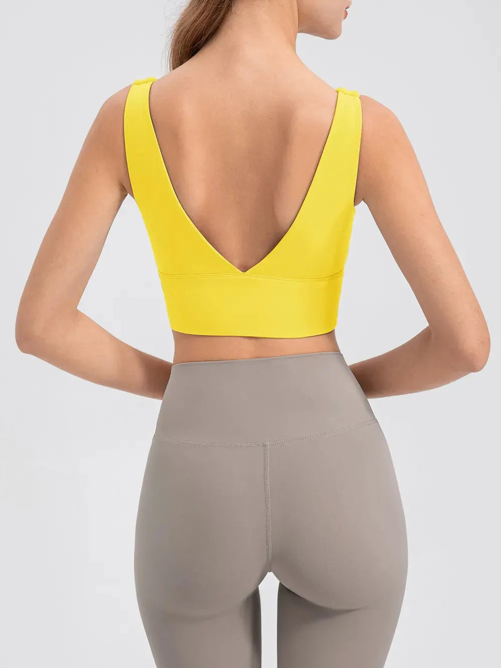 Scoop Neck Wide Strap Active Tank by Partner Label
