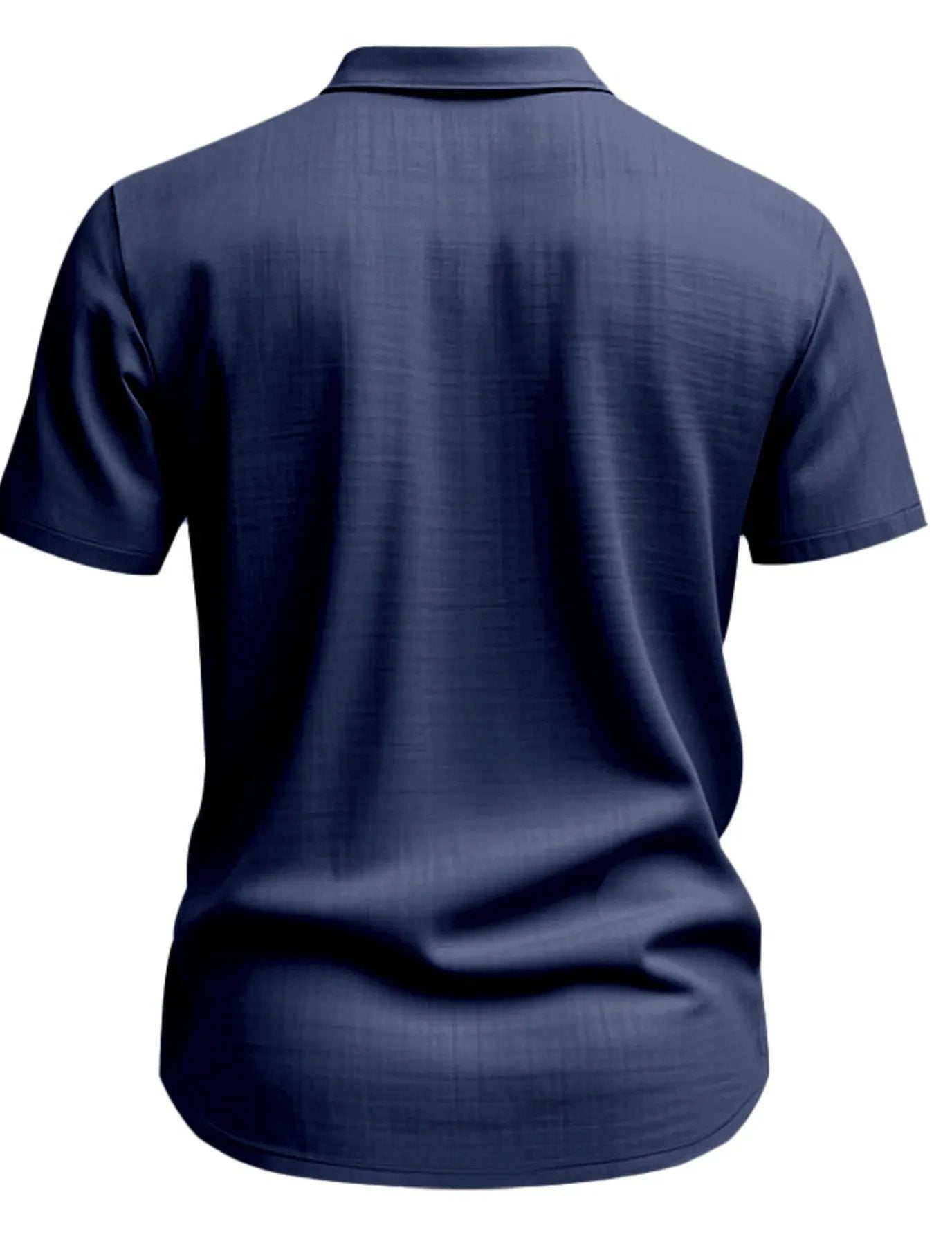 Men's Full Size Short Sleeve Shirt with Pockets Plus Size by Trendsi