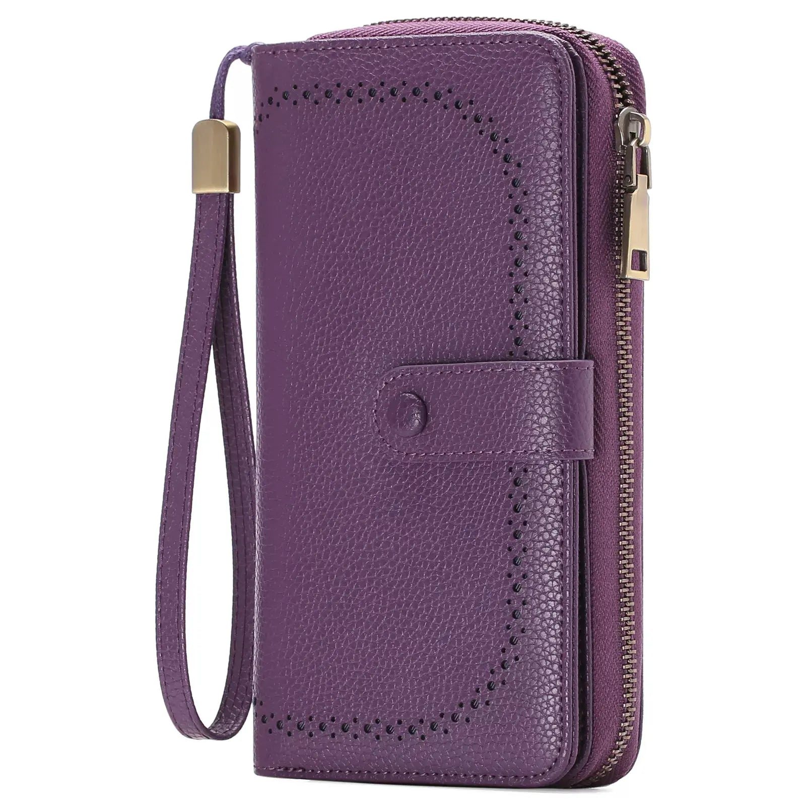 Leather Long Wallet by Partner Label