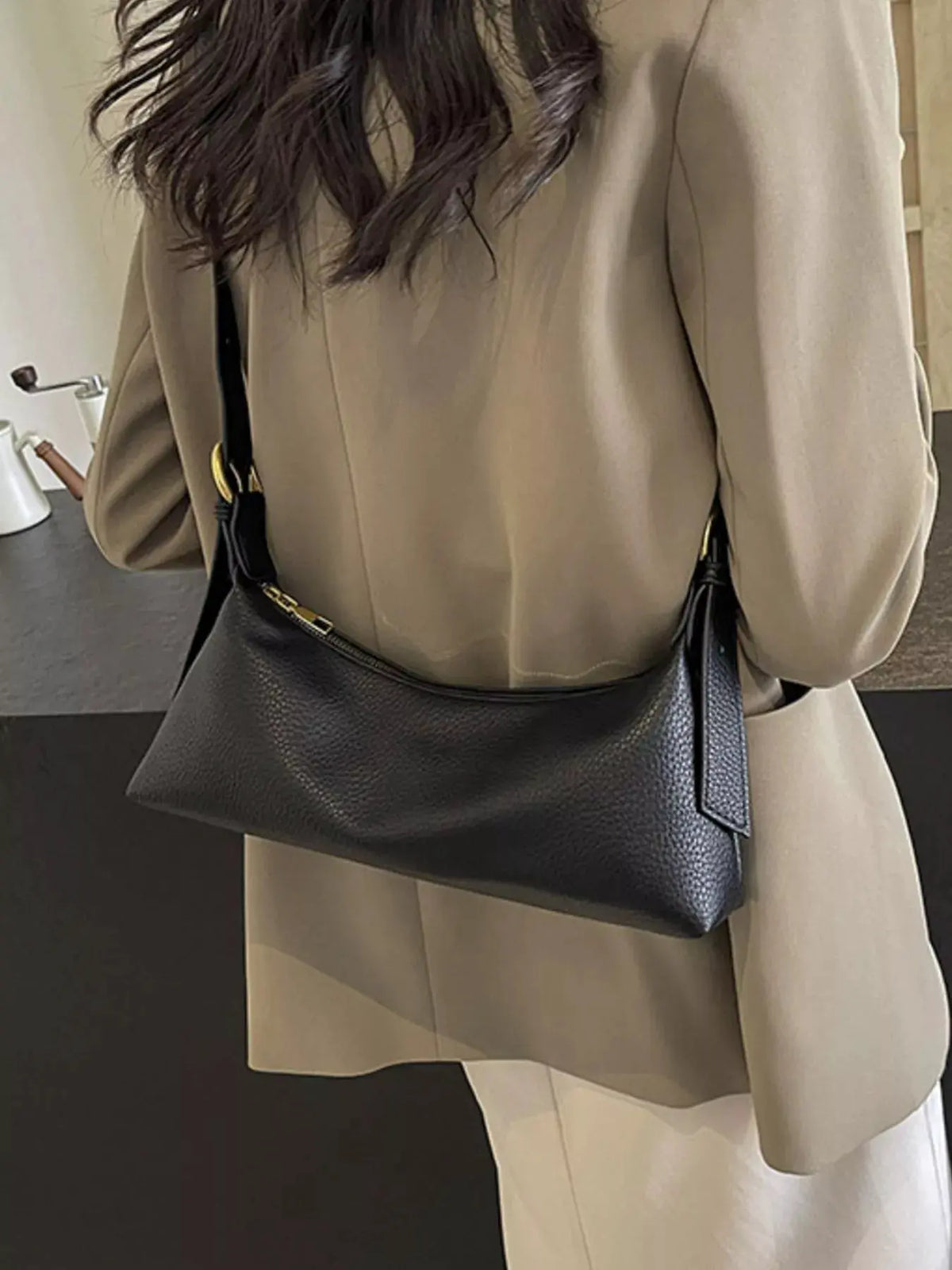 Adjustable Strap Crossbody Bag by Partner Label
