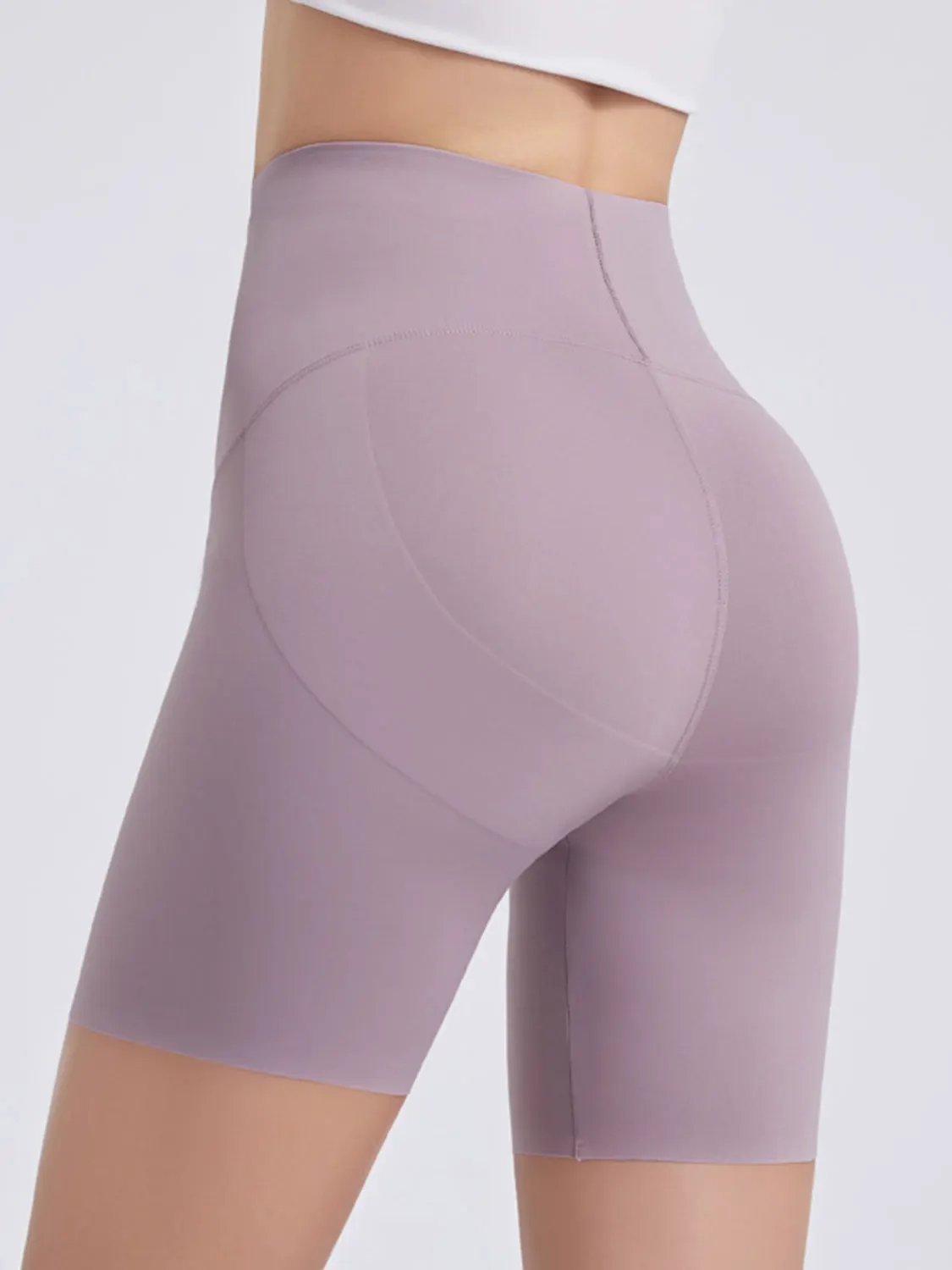 Wide Waistband Sports Shorts by Partner Label