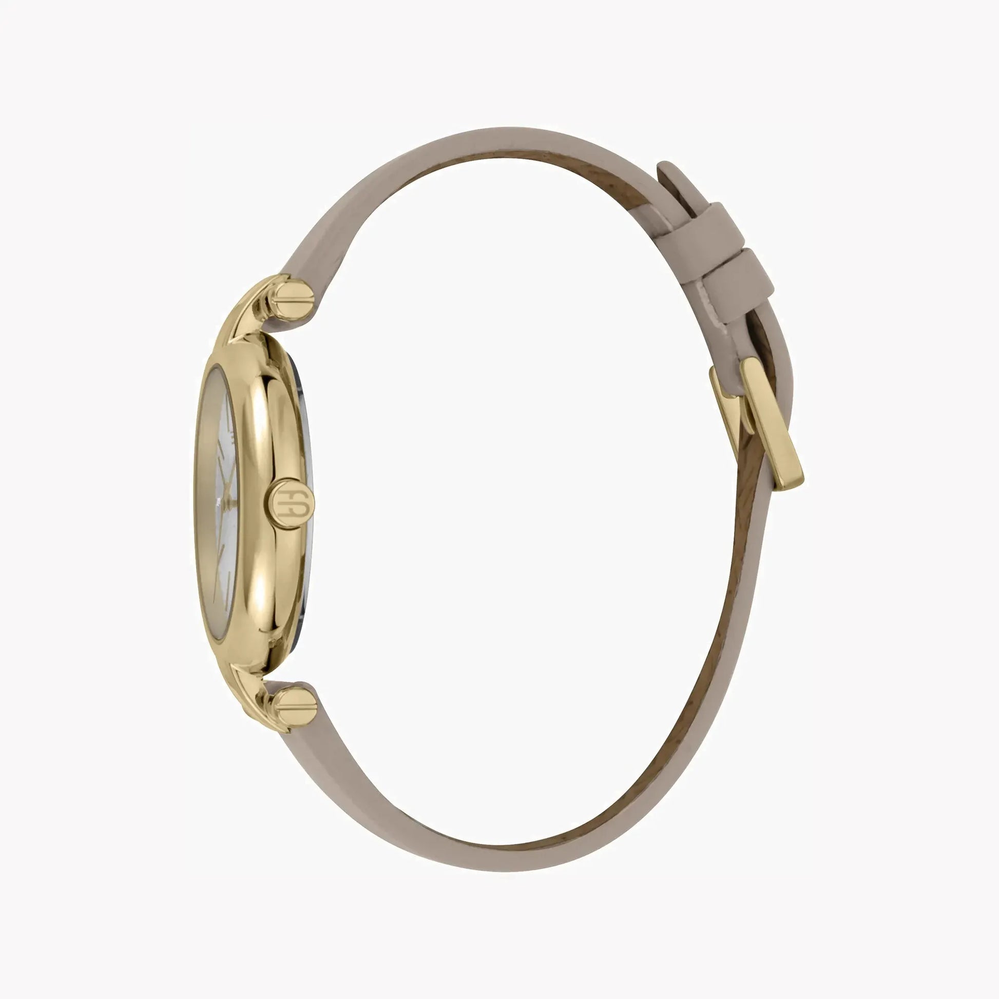 Esprit Women's Brown Leather Watch, Silver Dial | Es1l195m0015 by ESPRIT