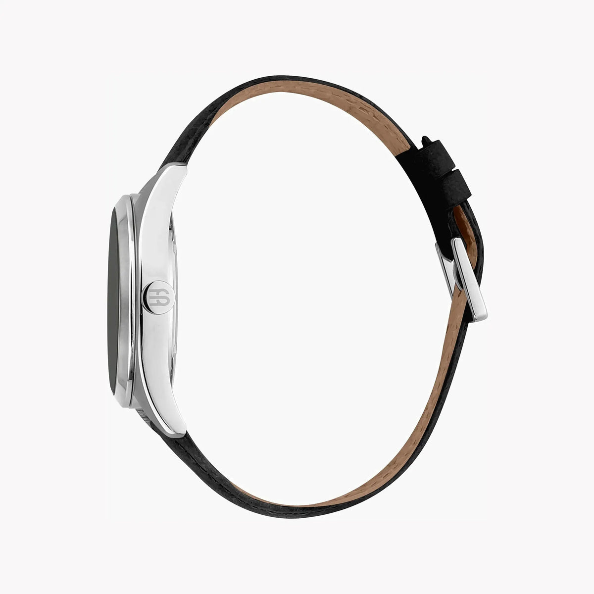 Esprit Men's Black Faux Leather Watch, Stainless Steel | Es1g202m0015 by ESPRIT