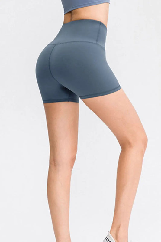 Wide Waistband Sports Shorts by Partner Label